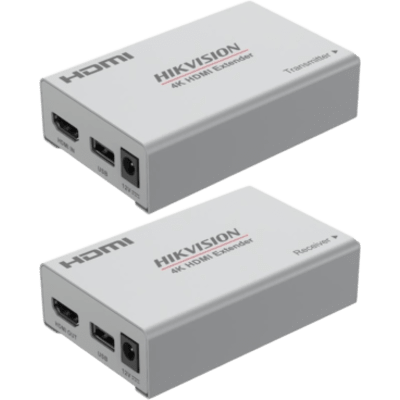 Kit Extensor de Video y Audio HDMI | 4K (3840×2160) a 60 Hz | Hasta 120 m (393.7 ft) con Cat 6 | Cero Latencia | Plug-and-Play | Transmisor y Receptor