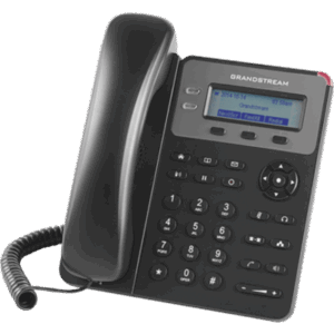 Teléfono IP SMB de 2 Líneas, 1 cuenta SIP con 3 teclas de función programables y conferencia de 3 vías. PoE