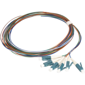 Kit de 12 Pigtails LC|UPC Monomodo 2 Metros (6.56 Pies)