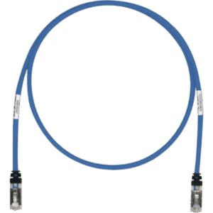 Patch Cord Cat6A, Blindado S|FTP, CM|LS0H, 0.61 Metros (2 Pies), Color Azul
