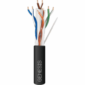 Carrete de 305 Metros (1000 Pies) de Alambre | 4 x 16 AWG | Blindado | Plenum | Tipo FPLP | Color Rojo | Para Aplicaciones en Sistemas de Detección de Incendio y Sistemas de Evacuación