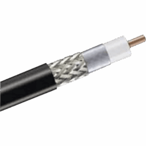 Cable Coaxial | 50 Ohm | Conductor Sólido de Aluminio | 15 m (49.2 ft) | Uso Profesional