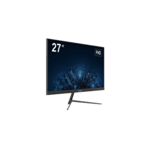 Monitor LED Full HD (1080p) de 27" | Bocinas Integradas | 100 Hz | Ideal para CCTV, Oficina y Hogar | Entrada HDMI-VGA | VESA (100 X 100) | Uso 24|7 | IPS | Ultra Delgado
