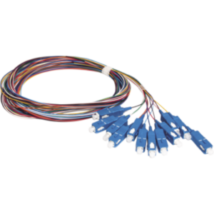Kit de 12 Pigtails SC|UPC Monomodo 2 Metros (6.56 Pies)