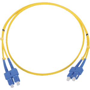 Jumper de Fibra Óptica Monomodo SC|SC Duplex de 1 Metro (3.28 Pies)