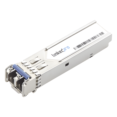 Transceptor Óptico Industrial SFP+ (Mini-Gbic) | Monomodo 1550 nm | 10 Gbps | 10GBASE | Conectores LC|UPC Dúplex | DDM | Hasta 100 km