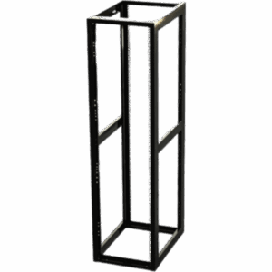 Rack Estándar 19" de 4 Postes, Acero, 45 Unidades, Profundidad Ajustable.