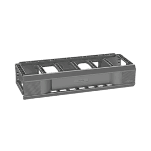 Rejilla de Escape Para Ventilador con Filtro HG, Protección IP54, Compatible con Ventiladores HF10 de 10 in, De Plástico, Color Gris Claro