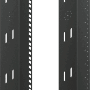 Gabinete SOHO para Oficinas Pequeñas y Home Office, 700 x 600 x 900 mm, Acero Negro, 11U, Ruedas, Sistema de Enfriamiento Pasivo, Puertas con Cerradura, Paneles Laterales Extraíbles