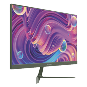 Monitor LED Full HD (1080p) de 23.8" | Ideal para CCTV, Oficina y Hogar | Entrada HDMI-VGA | Montaje VESA ( 75 X 75) | Uso 16|7 | Backlight E-LED | Ultra Delgado