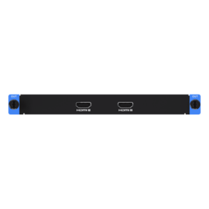 Tarjeta de Entrada HDMI 4K 2 Canales | 4K60 (4096x2160) | HDMI 2.0 | HDR10 y HLG | HDCP 2.3 | Compatible Serie C66S
