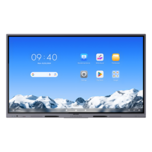 Pantalla Interactiva Touch de 65" Android 14 | Asistentes IA | Google Suite Preinstalado con Certificación EDLA | Resolución 4K | Bocinas Integradas | Entradas HDMI y VGA | Incluye 2 Lápices para Escribir