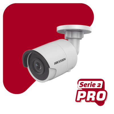 Bala IP 6 Megapixeles | Serie PRO | 30 mts IR EXIR | Exterior IP67 | Lente 2.8 mm | WDR 120 dB | PoE | Micro SD | Videoanaliticos Integrados - Image 2