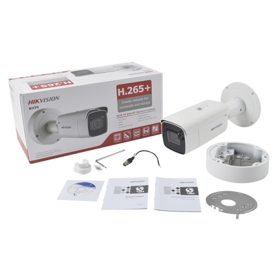 Bala IP 4 Megapixel | 50 mts IR EXIR | Exterior IP67 | IK10 | WDR 120 dB | PoE + | Audio y Alarmas | Lente Mot. 2.8 a 12 mm | Videoanaliticos Integrados - Image 4