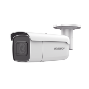 Bala IP 8 Megapixel (4K) | Serie PRO + | 50 mts IR EXIR | Lente Mot. 2.8 a 12 mm | Ultra Baja Iluminación IP67 | IK10 | Videoanaliticos Integrados | WDR 120dB | Audio y Alarmas | PoE+