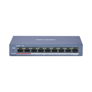 Switch PoE+ | No Administrable | 8 Puertos 10|100 Mbps PoE+ | 1 Puerto 100 Mbps Uplink | PoE hasta 250 metros | 60 W