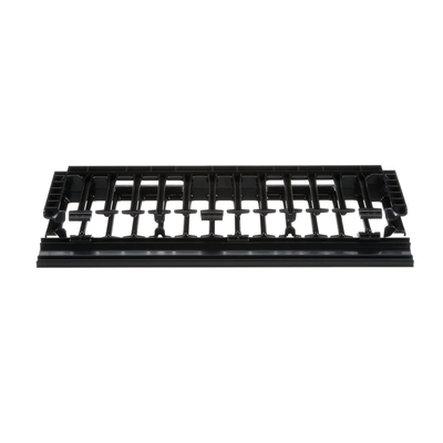 Organizador de Cables Horizontal NetManager de Alta Densidad, Sencillo (Solo Frontal), Para Rack de 19in, 1UR - Image 4