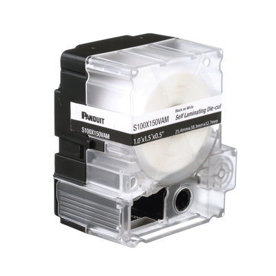 Casete de 125 Etiquetas Autolaminadas para Cables 8-4 AWG 1 x 2.25 Pulgadas (25.4 x 57.15 mm) - Image 2