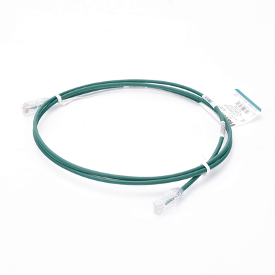 Cable de Parcheo TX6, UTP Cat6, Diámetro Reducido (28AWG), Color Verde, 1.52 Metros (5 Pies) - Image 3