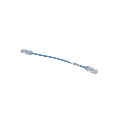 Cable de Parcheo UTP | Cat6A | 28AWG | CM-LSZH | 20 cm (0.66 ft) | Azul - Image 2