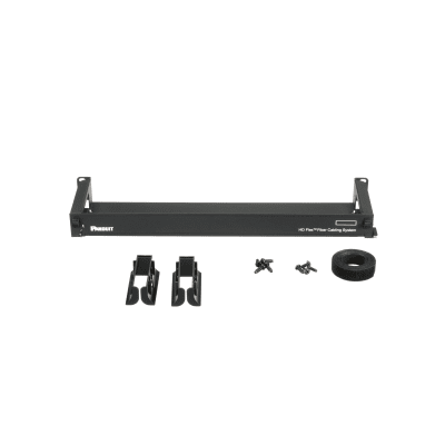 Organizador de Cables Frontal | 1 UR | Hasta 12 Casetes | 1728 Fibras | 3.28 ft | Negro - Image 5