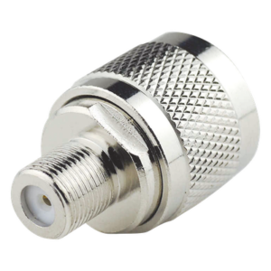 Adaptador N Macho a F Hembra , Niquel| Oro| Teflón,