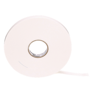Cinta Doble Cara, con Adhesivo Acrílico, 12.7mm de Ancho, Rollo de 65.5m, Color Blanco