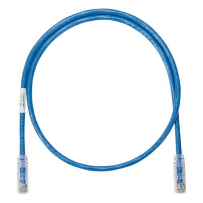 Cable de Parcheo UTP | Categoría 6 | 7.62 m (25 ft) | 24 AWG | T568B | CM | Azul