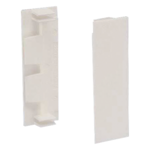 Unión recta de tapa, para uso con canaleta T70, Material PVC Rígido, Color Blanco Mate