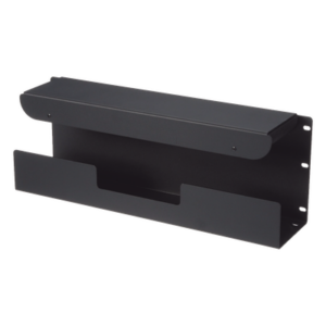 Accesorio Pasacables Para Rack Estándar de 19 in, 4 UR, Capacidad de 260 Cables Cat6, 4.5 in de Profundidad, Color Negro