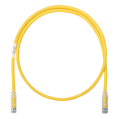 Cable de Parcheo UTP | Categoría 6 | 3 m (9.84 pies) | 24 AWG | T568B | Amarillo