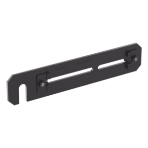 Soporte de Montaje a Techo | Canaletas FiberRunner 4x4 y 6x4 | Varilla Roscada 1|2" | Acero Negro
