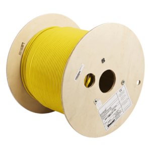 Tubo Corrugado Abierto para Protección de Cables, 1.50in (38.1 mm) de Diámetro, 152.4 m de Largo, Color Amarillo