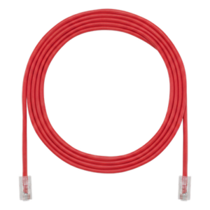 Cable de Parcheo UTP | Cat6A | 24 AWG | CM | 6.71 m (22 ft) | Rojo
