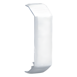 Unión Recta para Canaleta | PVC Rígido | Grado V-0 | 0 a 50°C | Blanco Mate | 180°