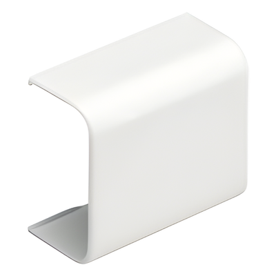 Unión Recta para Canaleta | ABS Blanco Mate | UL94V-0 FT4 | 0 a 50°C | Sin Herramientas