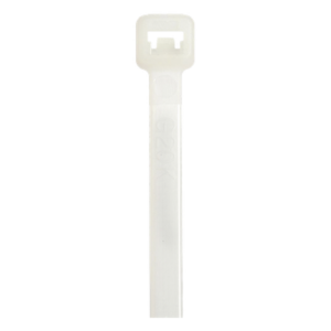 Cincho de Nylon 6.6 | 533 mm (1.75 ft) largo x 7.6 mm ancho | Tensión 534 N | Rango -40°C a 85°C | Plenum | UV Resistant | Paquete 100 pz