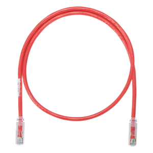 Cable de Parcheo UTP | Cat 6 | 24 AWG | 6.10 m (20 ft) | T568B | CM | Rojo