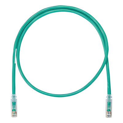 Cable de Parcheo UTP | Cat 6 Clase E | 24 AWG | 1 m (3.28 ft) | T568B | RJ45 | Verde