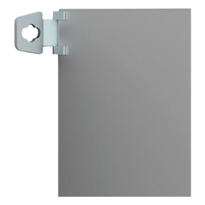 Soporte de Montaje en Pared | Acero Zincado 3 mm | 36x76x21 mm (1.42x2.99x0.83 in) | 4 Unidades | Protección IP | Posicionamiento Dual