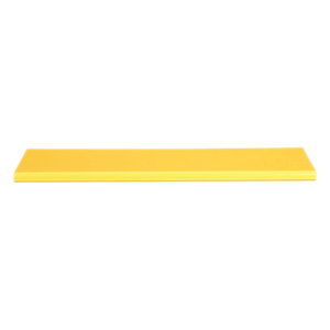 Tapa Con Bisagra a Presión Para Canaleta FiberRunner™ FR6X4YL2, de PVC Rígido, Color Amarillo, 2 m de Largo