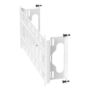Accesorio Para Montaje de Equipos o Dispositivos en Gabinetes Multipropósito, de Instalación a Presión, de Acero, Color Blanco