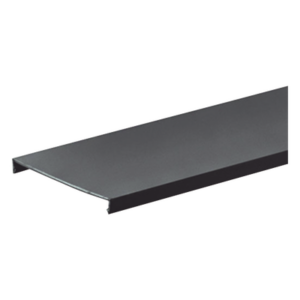 Tapa para Canaleta Ranurada | 32 mm Ancho | 1828.8 mm (6 ft) Largo | PVC Sin Plomo | UL94 V-0 | Negro