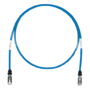 Patch Cord Cat6A | S|FTP Blindado | 26 AWG | 500 MHz | 4.57 m (15 ft) | CM|LS0H | Azul
