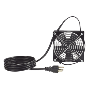 Ventilador para Instalación en Gabinete PanZone WME3BL, WME6BL, y WME9BL, de 115 Vca, y Cable de Corriente de 1.8M