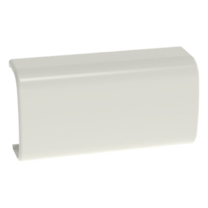 Unión Recta para Canaleta | Diseño Bisagra Monopieza | ABS UL94V-0 | Blanco Mate | 180º | 0 a 50ºC