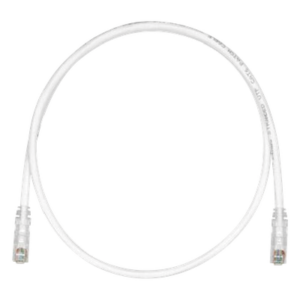 Cable de Parcheo UTP Cat6 | 24 AWG | CM | 30 ft (9.14 m) | Blanco Mate
