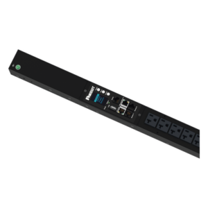 PDU Monitoreable | 16 Salidas NEMA 5-20R | Entrada NEMA 5-15P | Vertical | 120 Vca | 15 A | Cable 3 m (9.8 ft) | Rango 10°C a 60°C