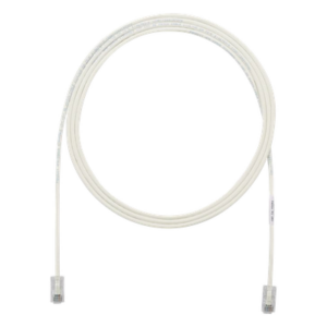 Cable de Parcheo UTP Cat6A, CM|LSZH, Diámetro Reducido (28AWG), Color Rojo, 2.13 Metros (7 Pies)