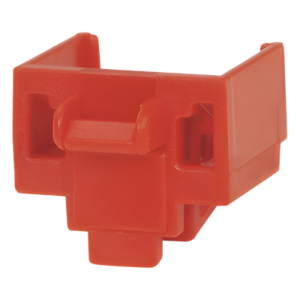 Kit de Bloqueo de Puertos RJ45 | 10 Unidades | Llave de Extracción Incluida | Rojo | -35°C a 93°C | RoHS